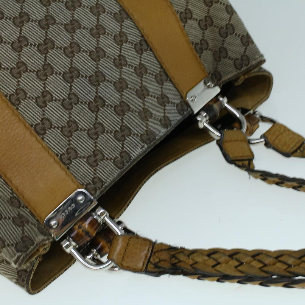 GUCCI GG Canvas Tote Bag Beige 232946 56649