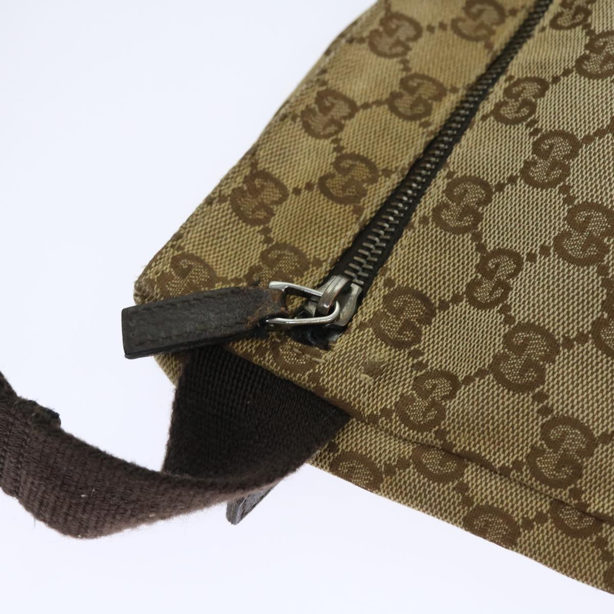 GUCCI GG Canvas Waist bag Beige 28566 56675