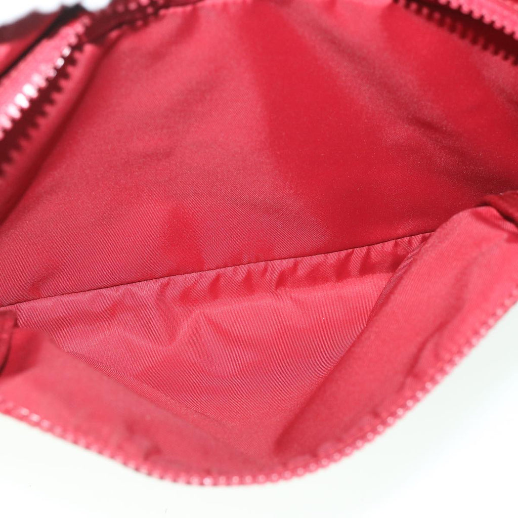 GUCCI GG Canvas Shoulder Bag Nylon Outlet Red 510335 56687