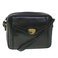 GUCCI Shoulder Bag Leather Black 56692