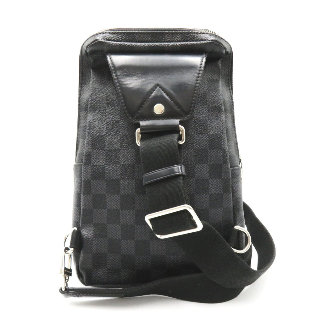 Louis Vuitton Louis Vuitton Avenue Sleeve Bag Shoulder Bag PVC Coated Canvas Damier Graffit   Grey N41719