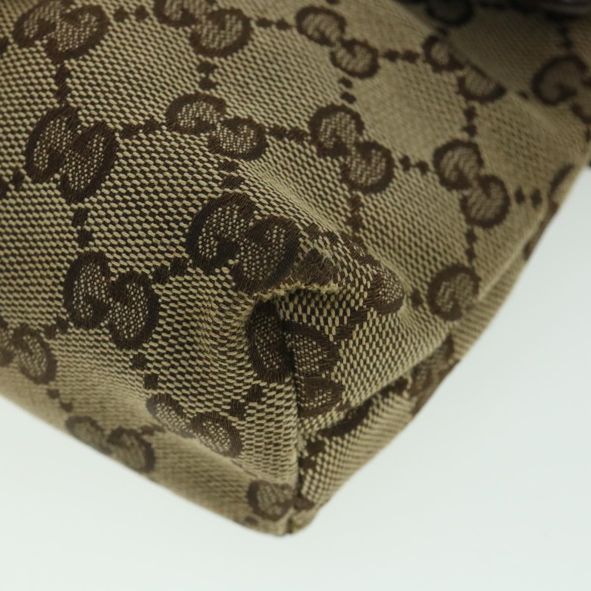 GUCCI GG Canvas Body Bag Beige 131236 56700