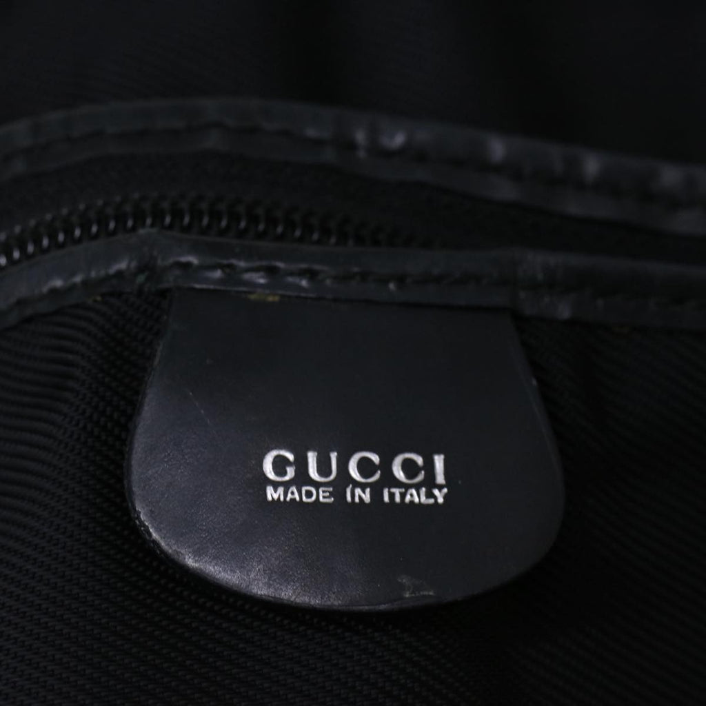 GUCCI Boston Bag Nylon 2way Black 56712