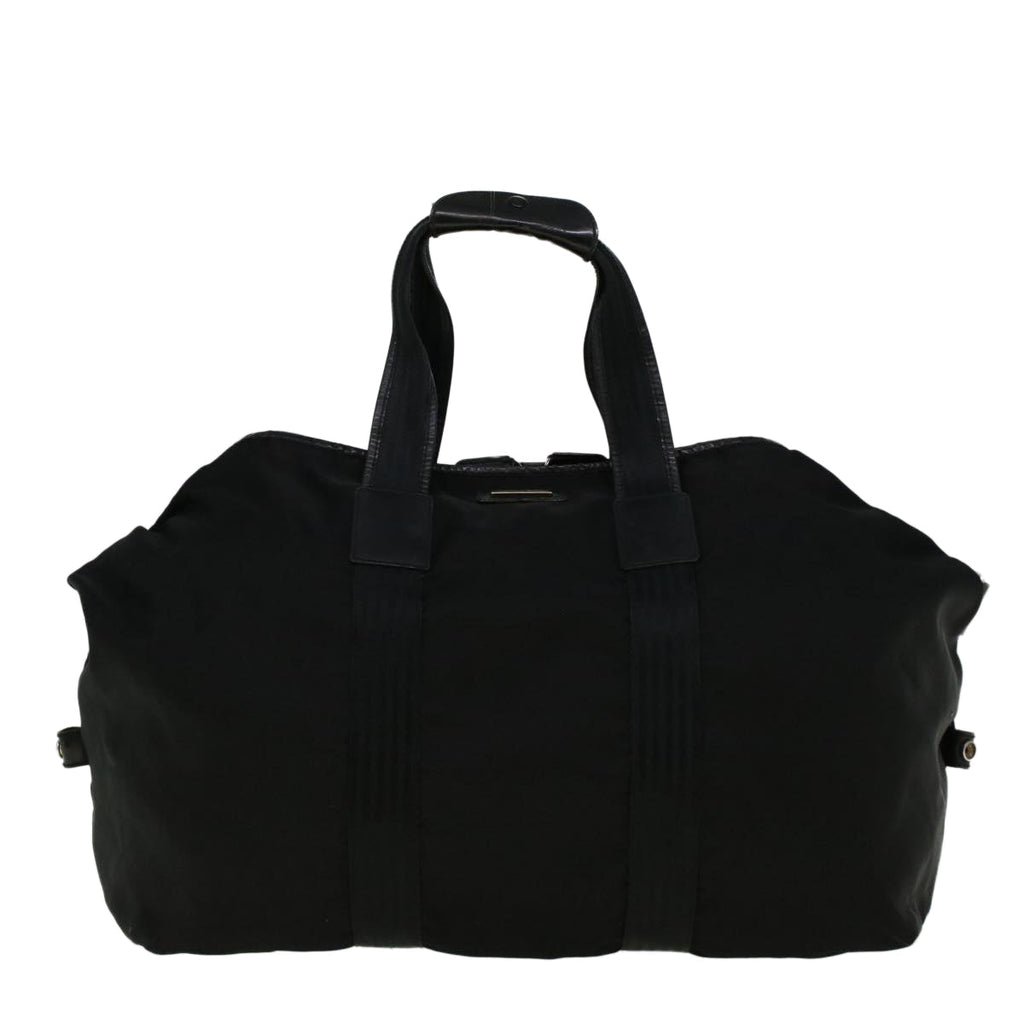 GUCCI Boston Bag Nylon 2way Black 56712