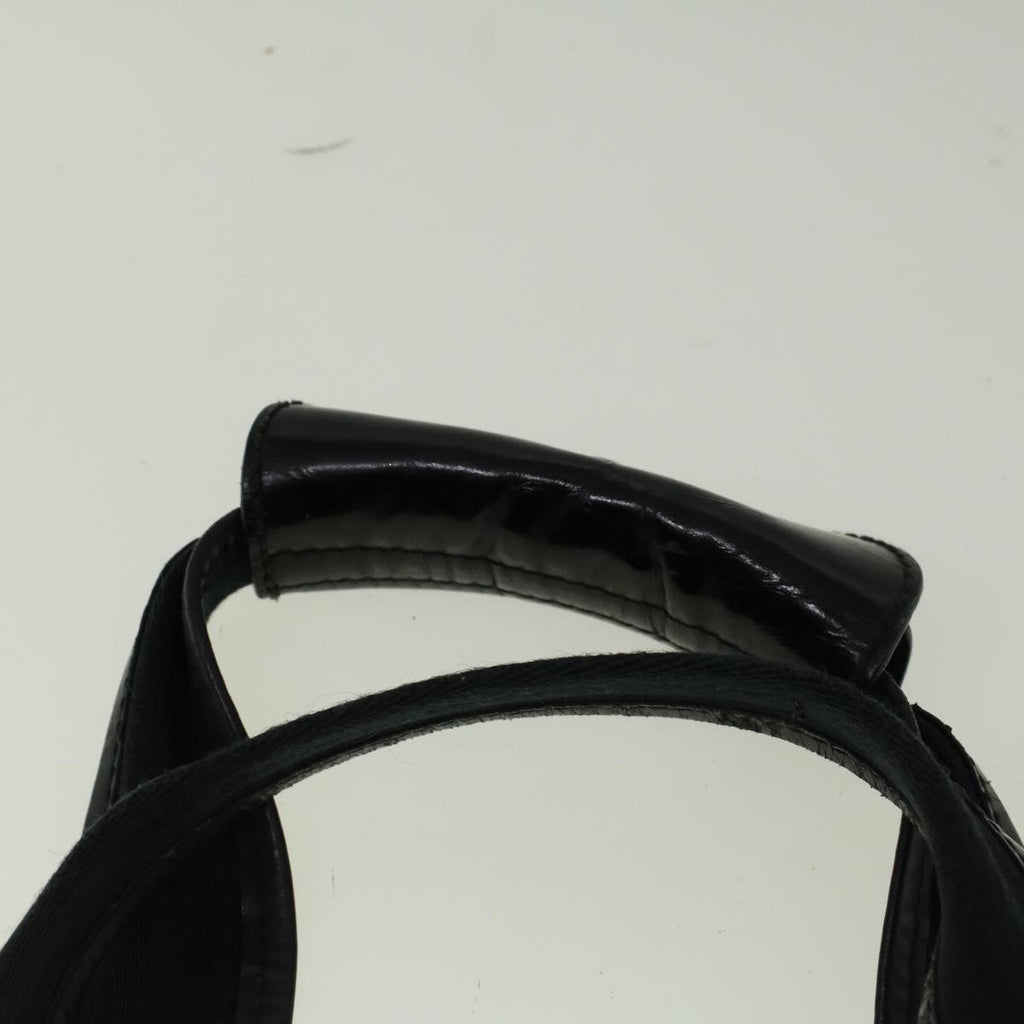 GUCCI Boston Bag Nylon 2way Black 56712