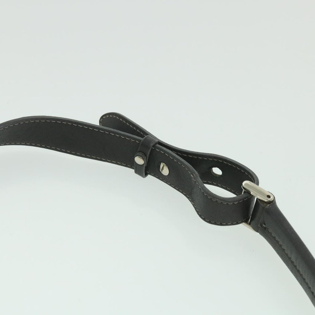 GUCCI Shoulder Bag Leather Khaki Gray 56761