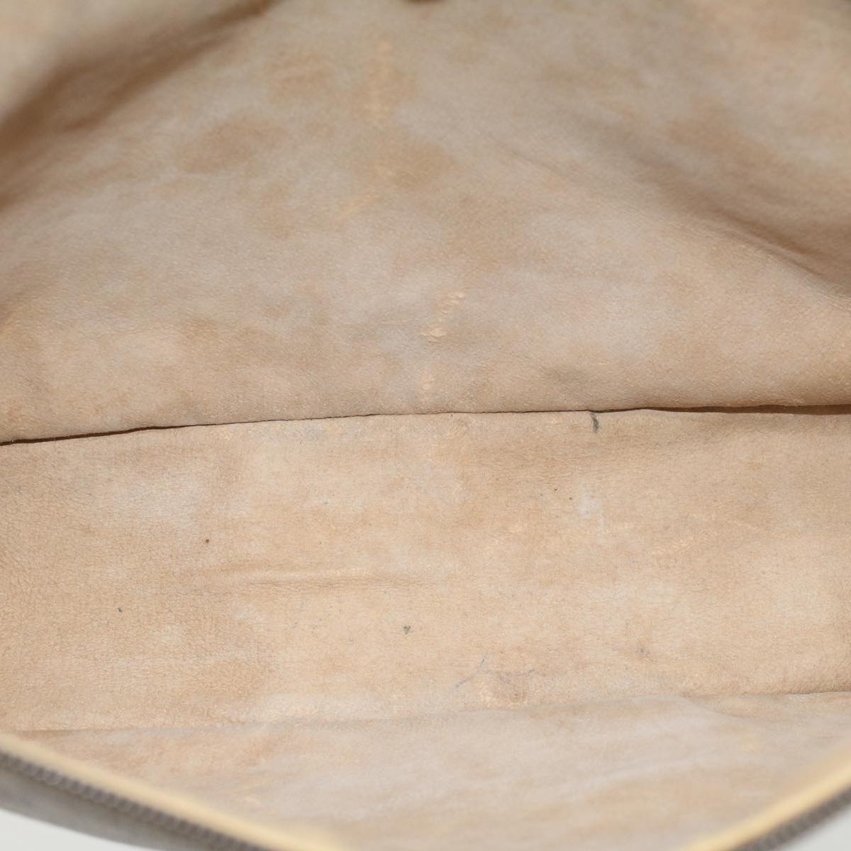 GUCCI GG Supreme Clutch Bag PVC Leather Beige 89 01 029 56777