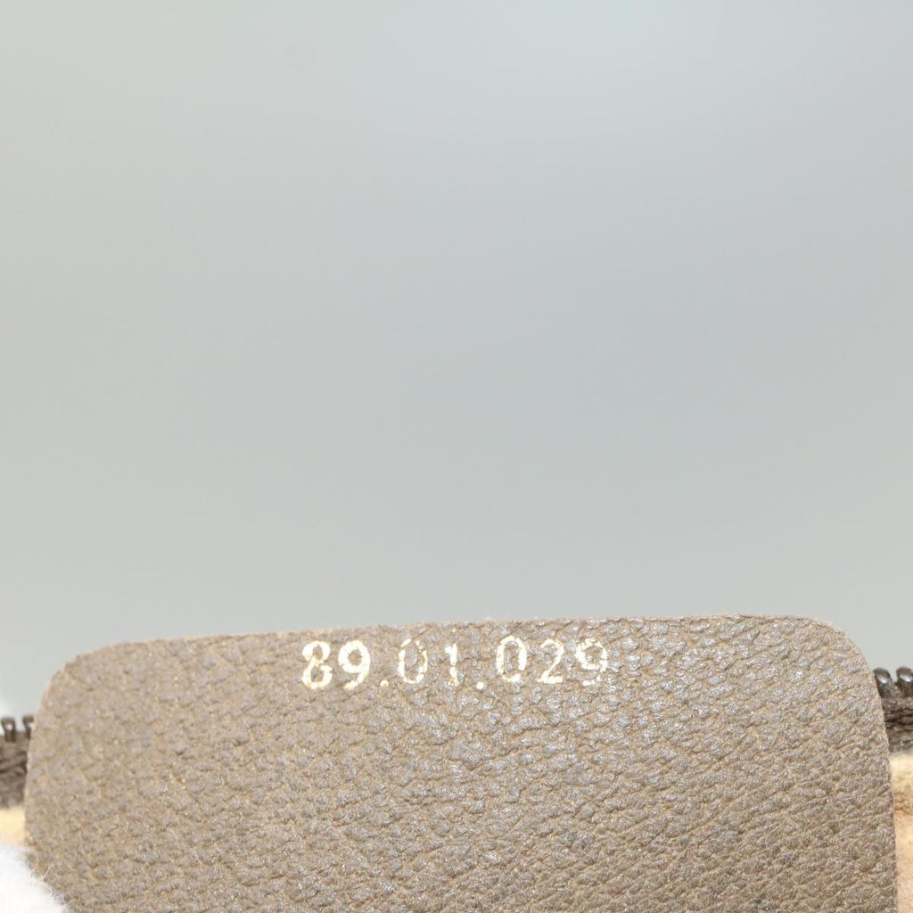 GUCCI GG Supreme Clutch Bag PVC Leather Beige 89 01 029 56777