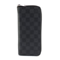 Louis Vuitton Zippy Wallet Vertical N63095 Round Wallet Damiet Graphite   Zipper Ripper