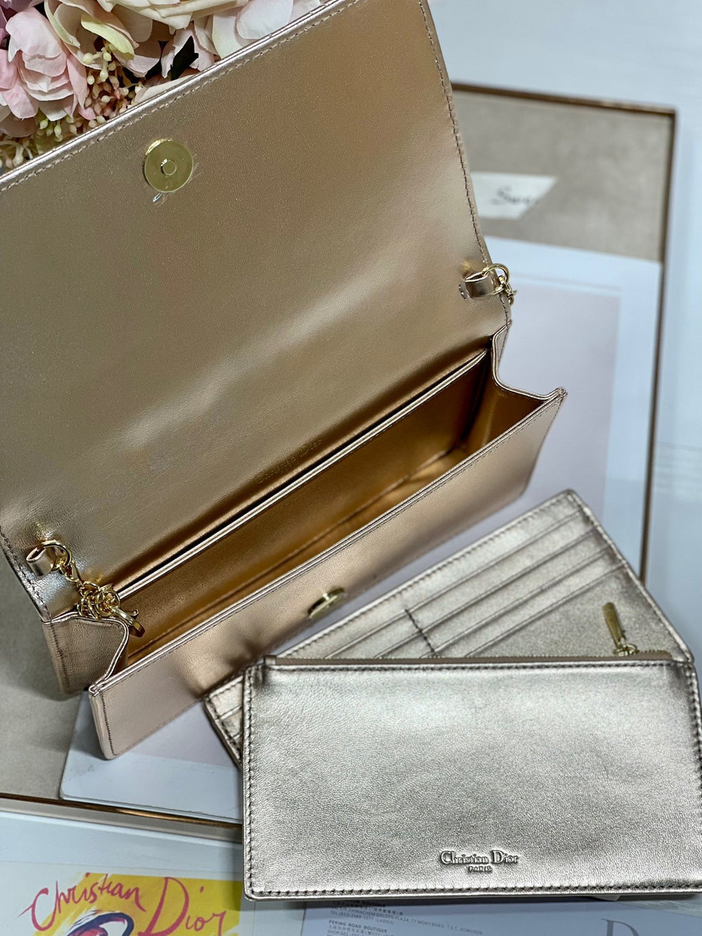 GLAMI Lady Pouch Gold, For Women, WomenÃ¢â‚¬â„¢s Handbags 8.5in/21.5cm CD