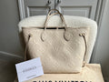 Louis Vuitton Neverfull MM Creme Empreinte (RRP £1,940)