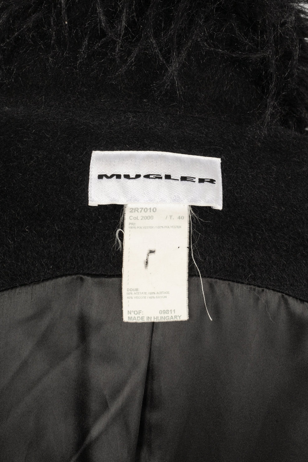 Manteau Mugler annÃƒÆ’Ã‚Â©es 2000
