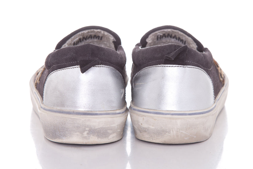 Golden Goose Grey Slip-On Sneakers SZ 41