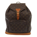Louis Vuitton Montsouris  Canvas Backpack Bag