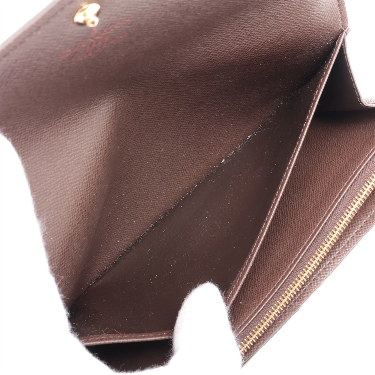 Louis Vuitton Damier Portefoliosara N63209 Brown Long Wallet