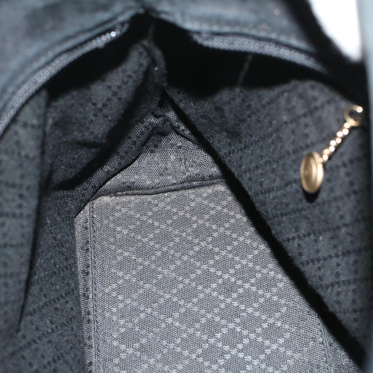 GUCCI Bamboo Hand Bag Suede Black 002 2058 0508 0 57181