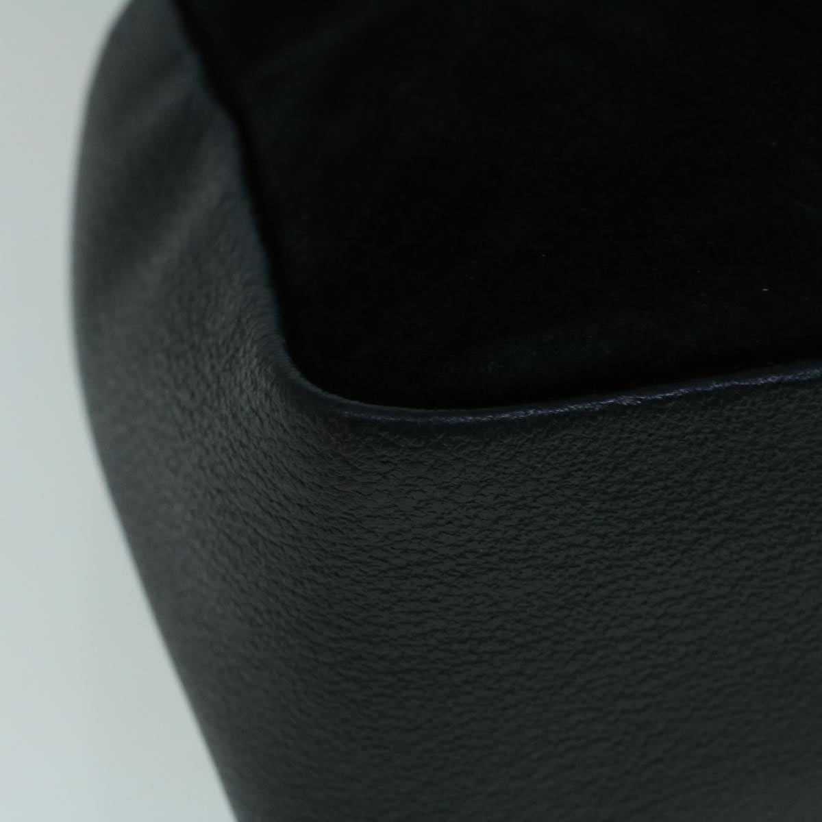 GUCCI Bamboo Hand Bag Suede Black 000 3444 0580 57187
