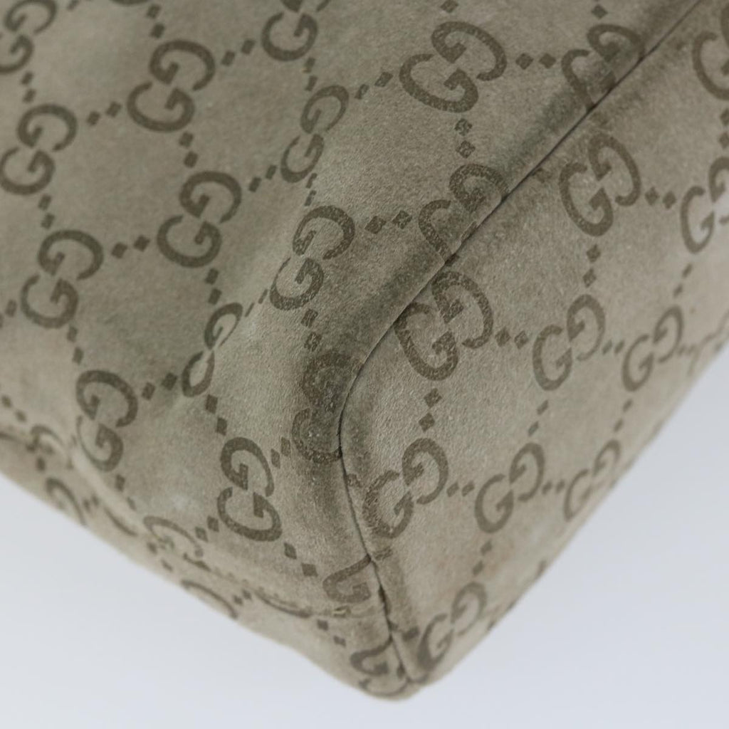 GUCCI GG Canvas Hand Bag Gray 000 0801 57209
