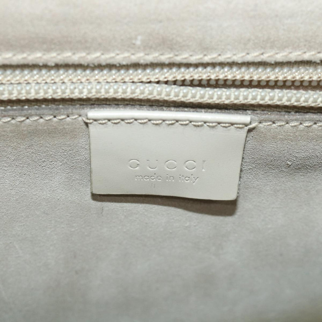 GUCCI GG Canvas Hand Bag Gray 000 0801 57209
