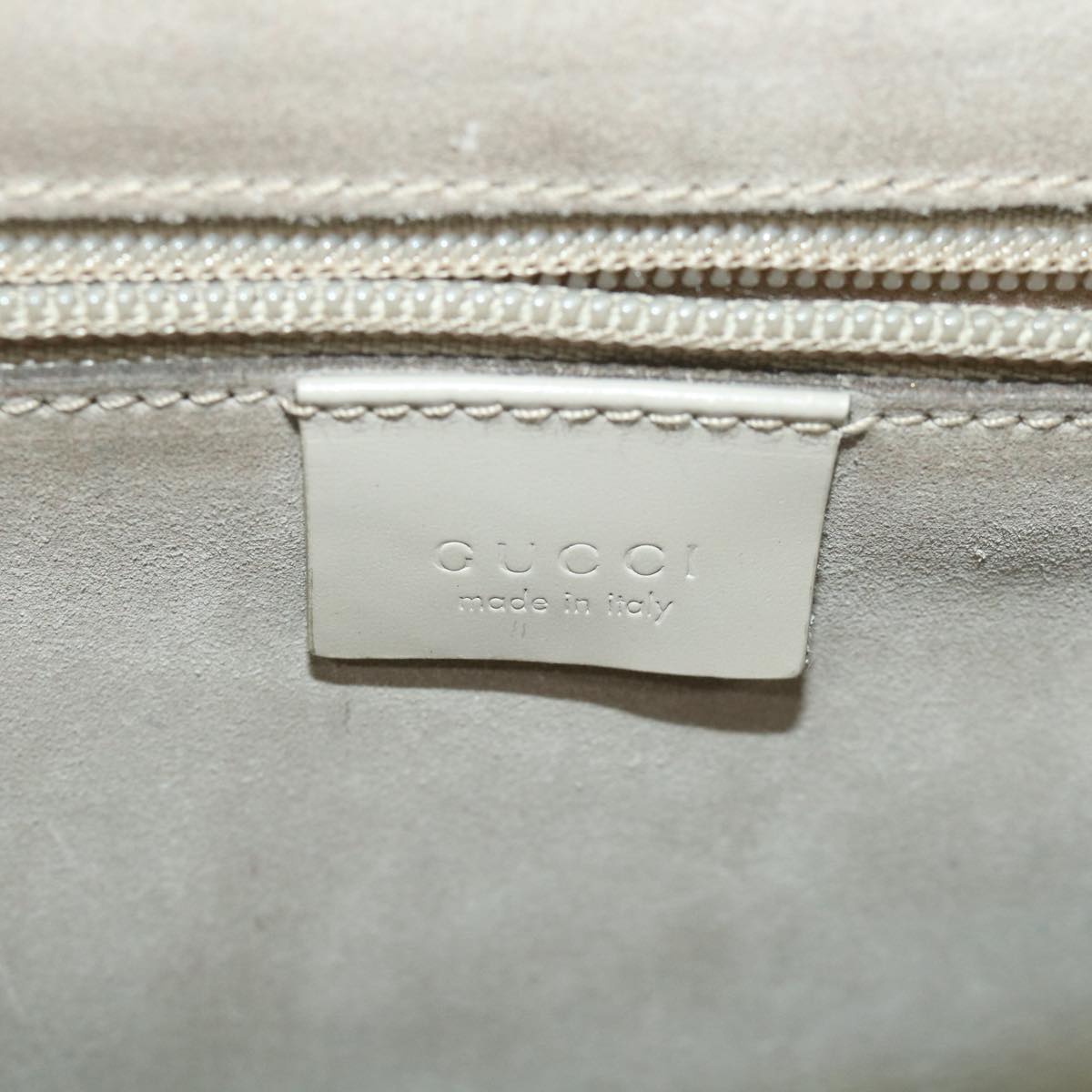 GUCCI GG Canvas Hand Bag Gray 000 0801 57209