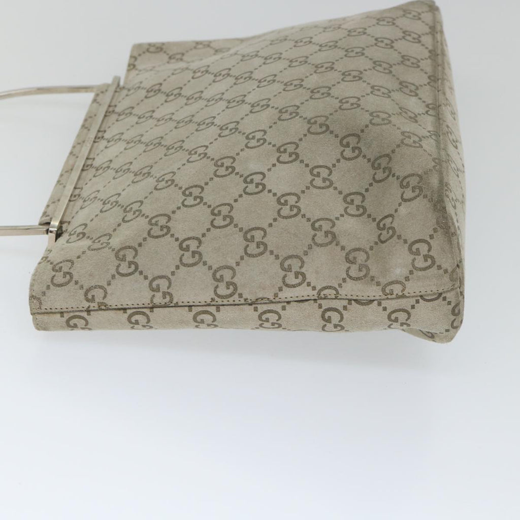 GUCCI GG Canvas Hand Bag Gray 000 0801 57209