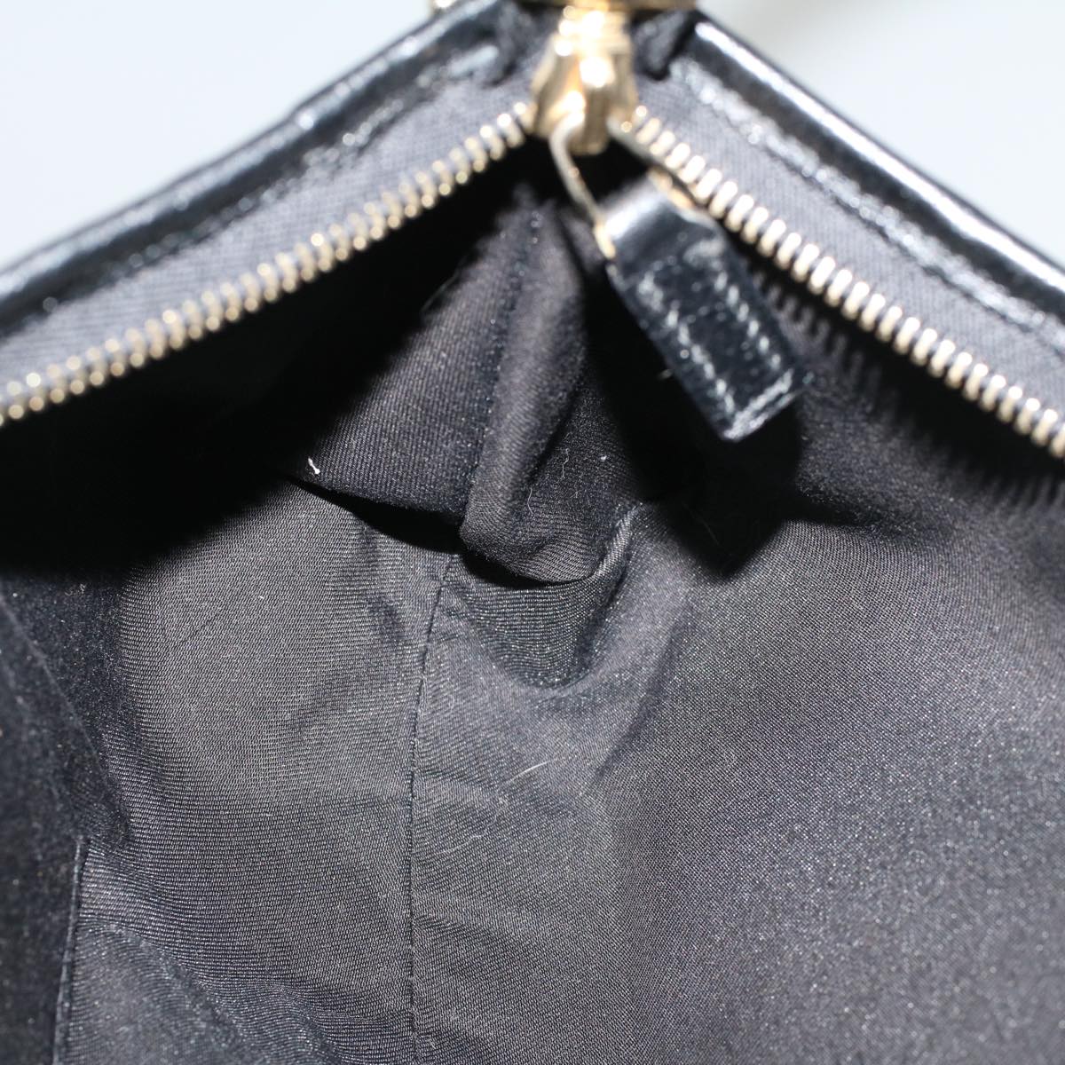 GUCCI GG Canvas Abbey Shoulder Bag Black 130939 57216