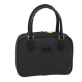 GUCCI Micro GG Canvas Hand Bag Black 000 39 0030 57218