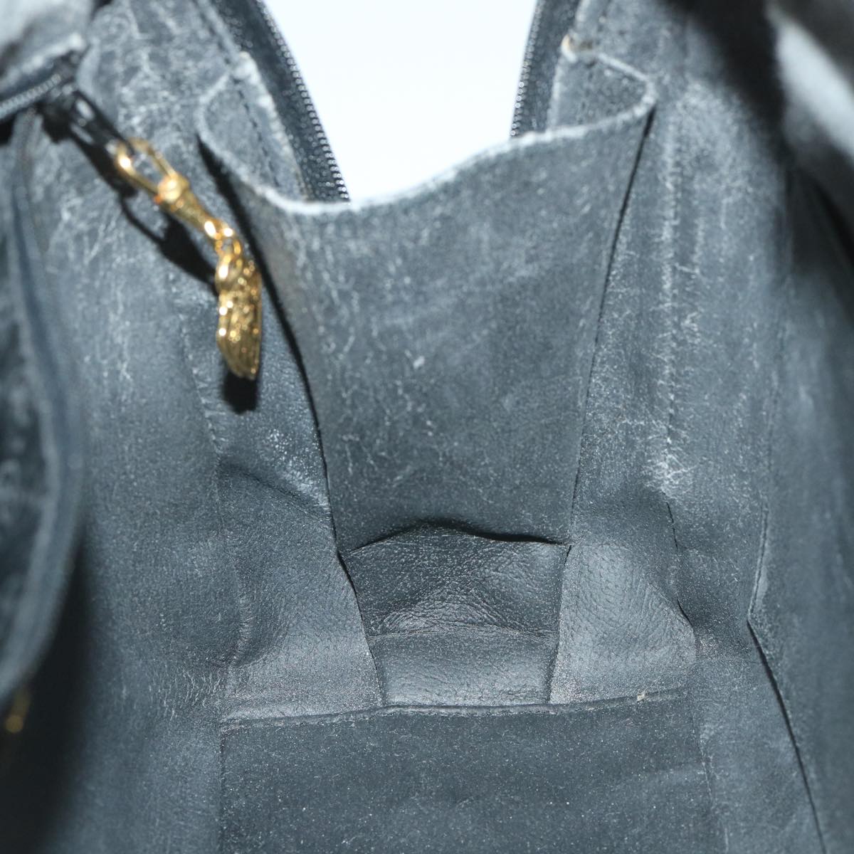 GUCCI Micro GG Canvas Hand Bag Black 000 39 0030 57218