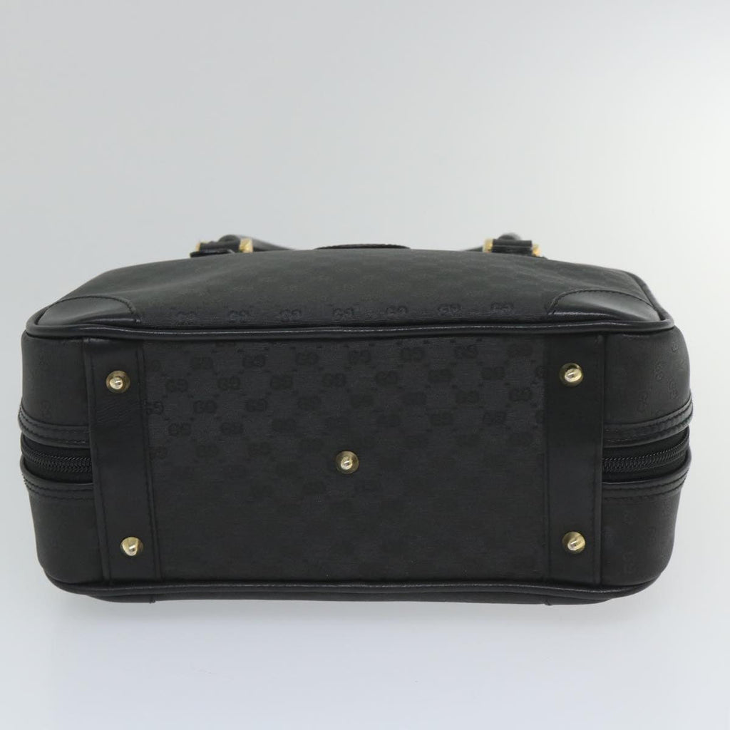 GUCCI Micro GG Canvas Hand Bag Black 000 39 0030 57218