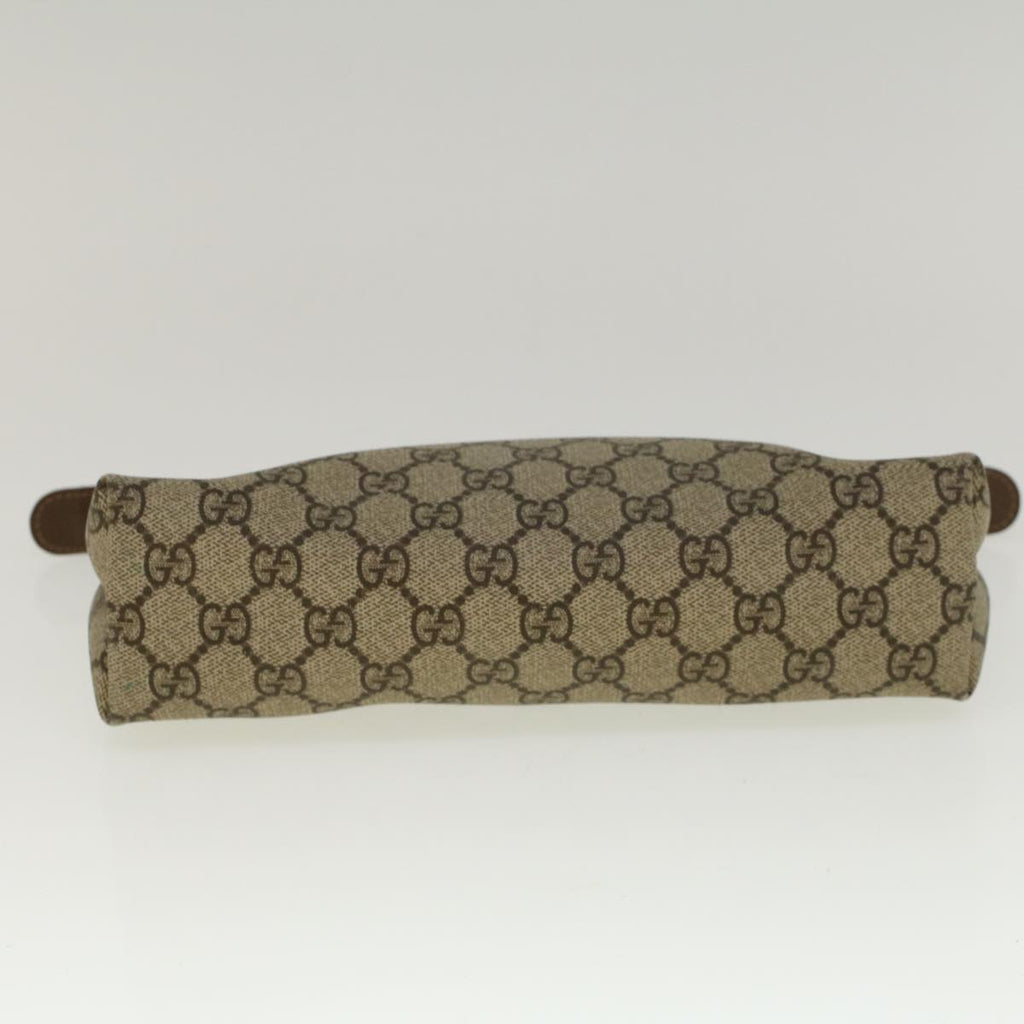 GUCCI GG Supreme Clutch Bag PVC Leather Beige 014 115 6088 4023 57228