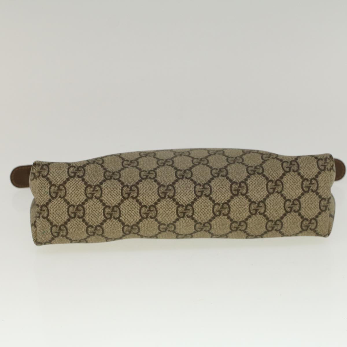 GUCCI GG Supreme Clutch Bag PVC Leather Beige 014 115 6088 4023 57228
