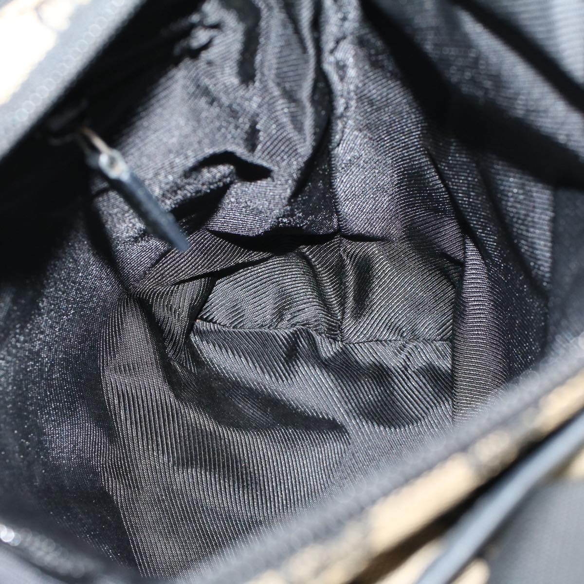 GUCCI GG Canvas Tote Bag Beige Black 0190402 57238