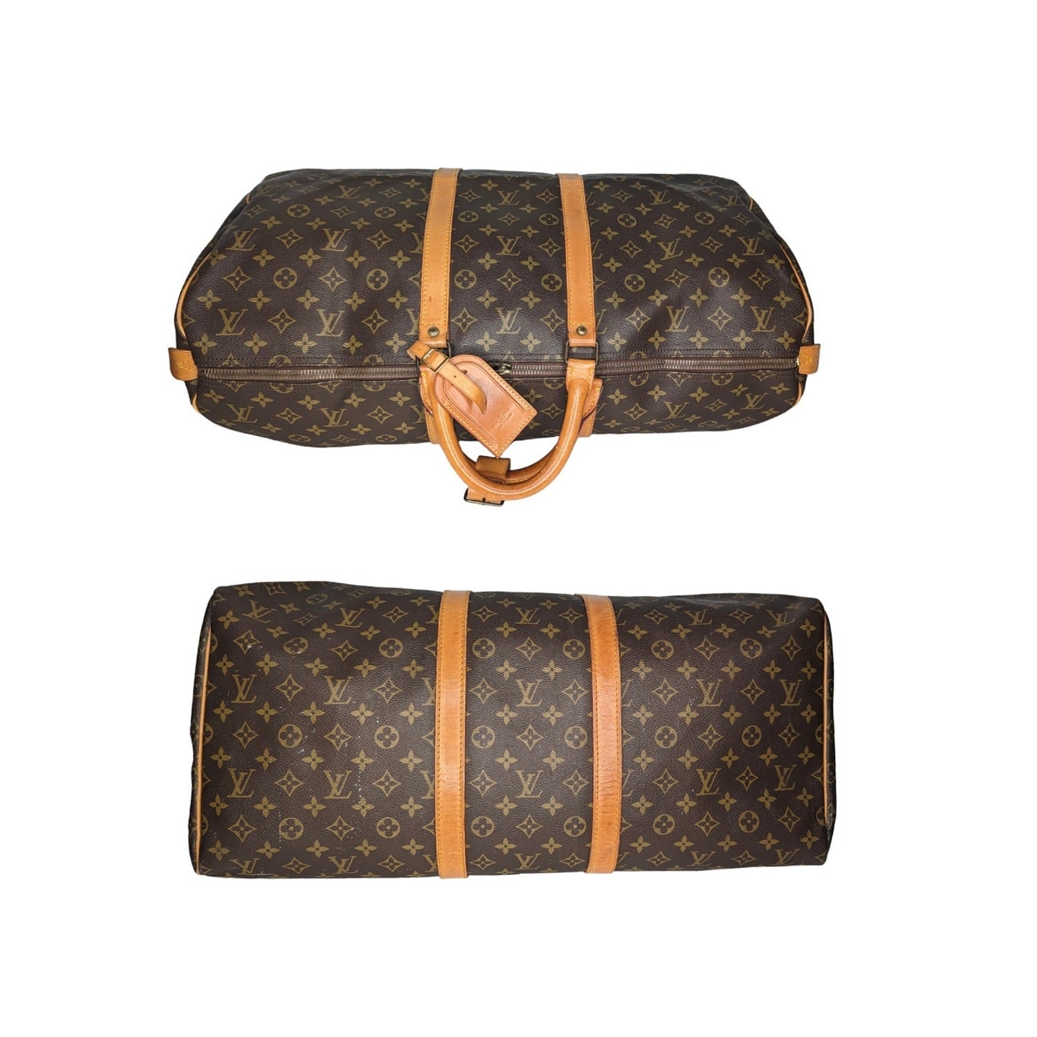Louis Vuitton 1984 Monogram Canvas Keepall 55 Bag