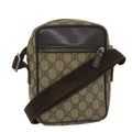 GUCCI GG Supreme Shoulder Bag PVC Leather Beige 101680 57287