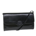 GUCCI Shoulder Bag Leather Black 57326