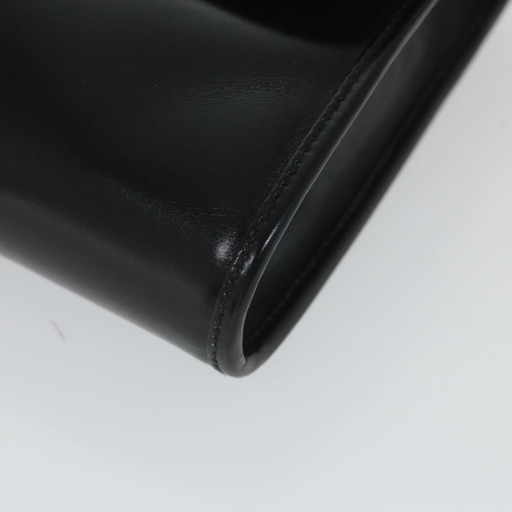GUCCI Shoulder Bag Leather Black 57326