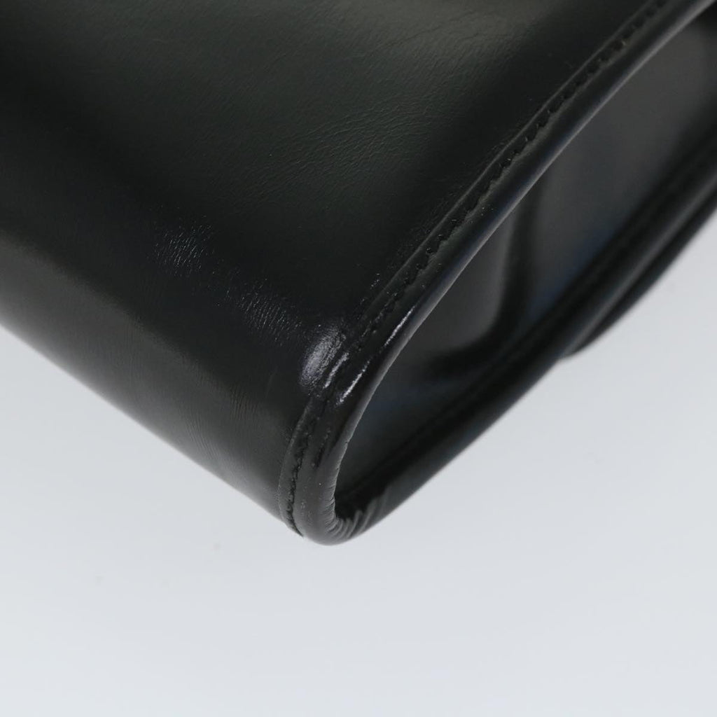 GUCCI Shoulder Bag Leather Black 57326