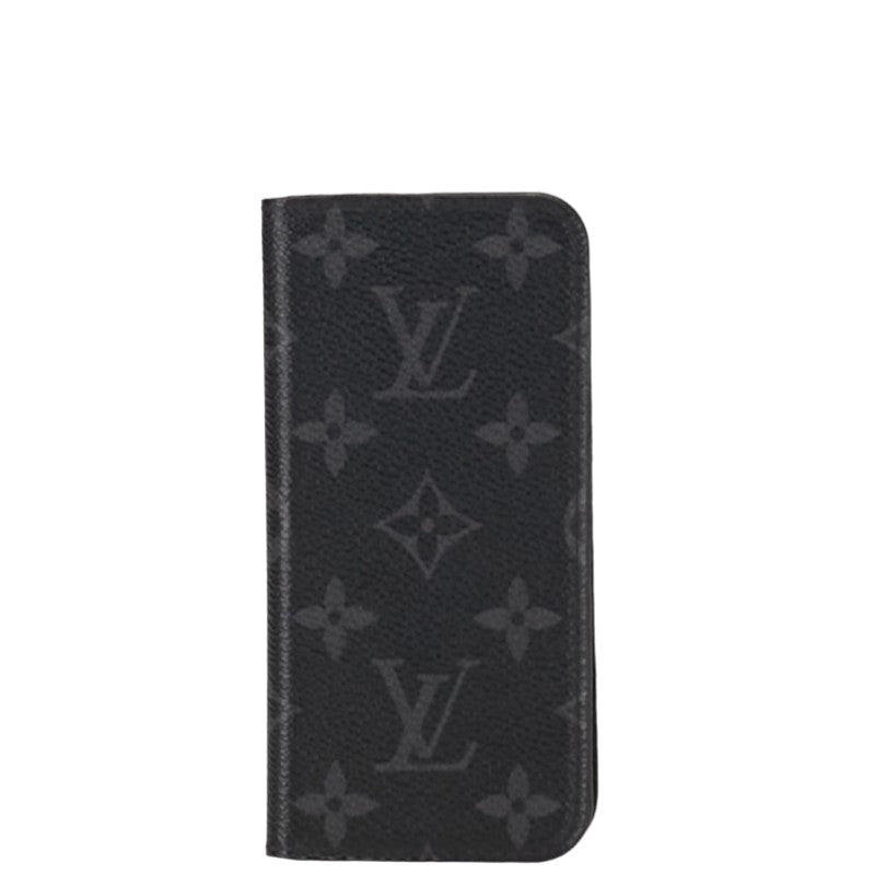 Louis Vuitton Monogram Eclipse Folio iPhone 7 iPhone Case M62640 Black PVC  Louis Vuitton