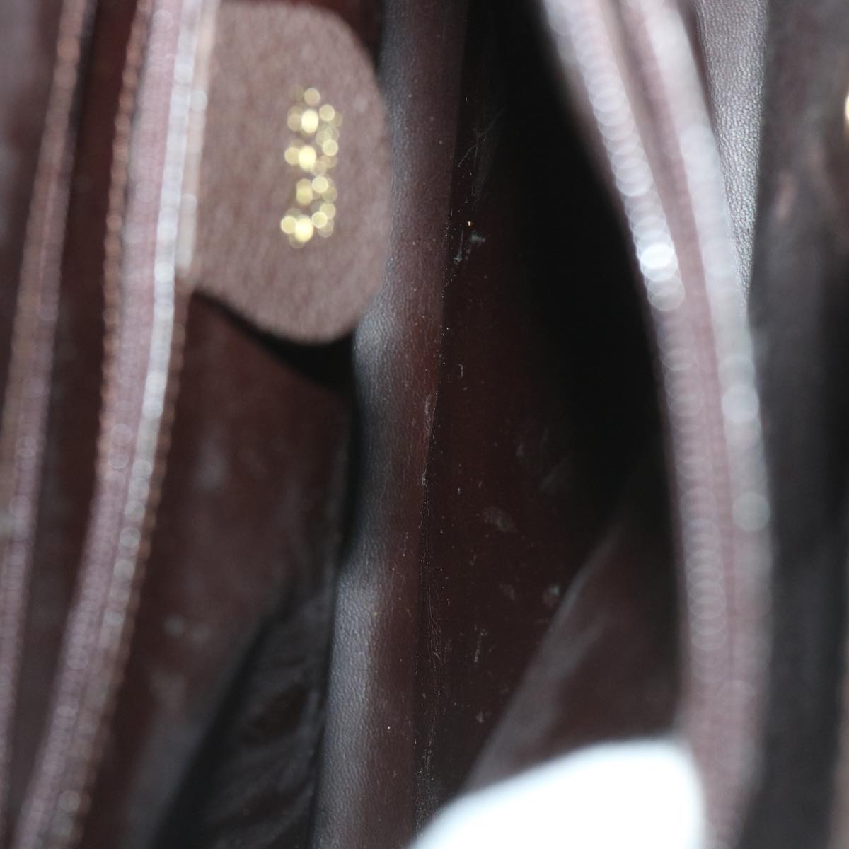GUCCI Bamboo Hand Bag Suede Brown 002 1095 0260 57388