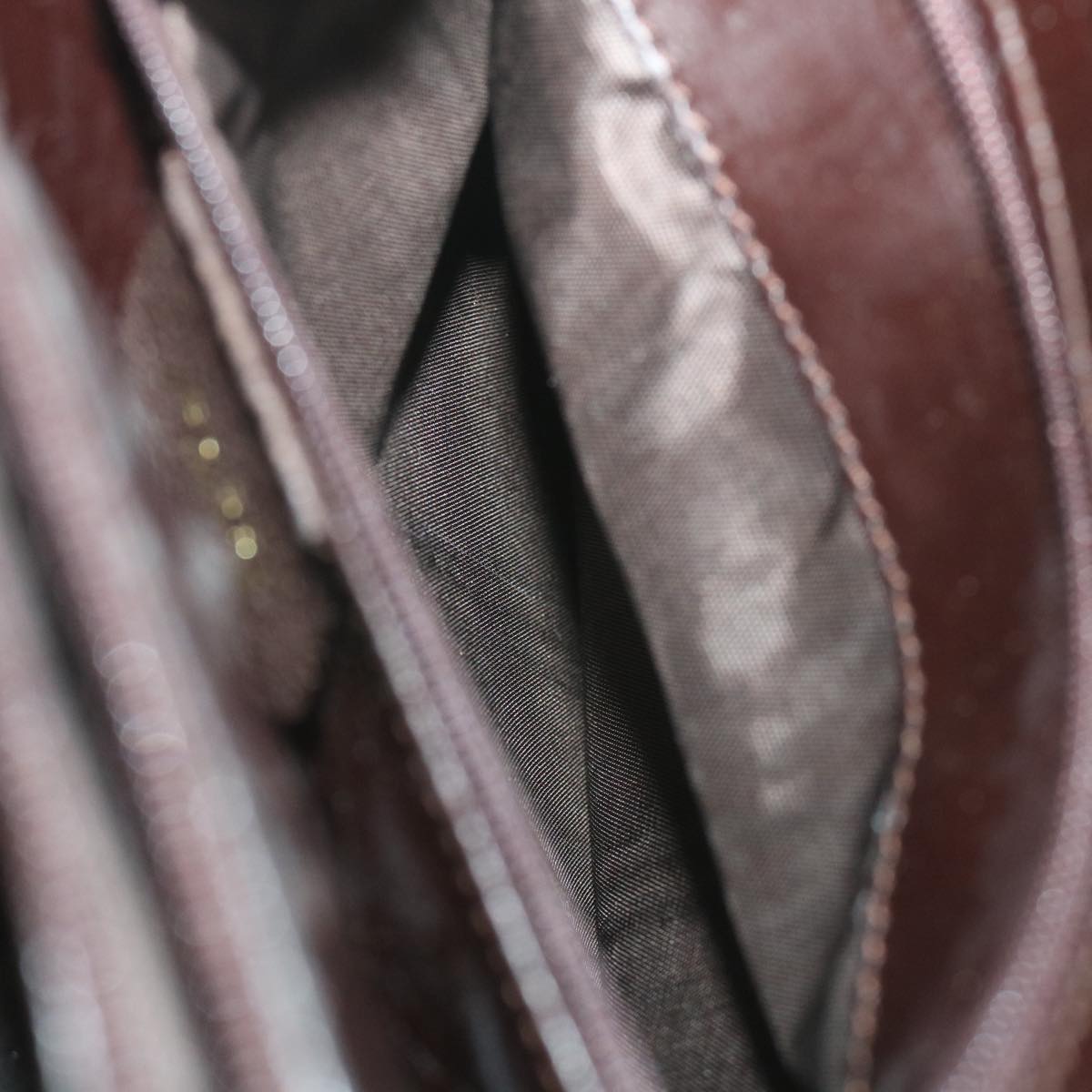 GUCCI Bamboo Hand Bag Suede Brown 002 1095 0260 57388