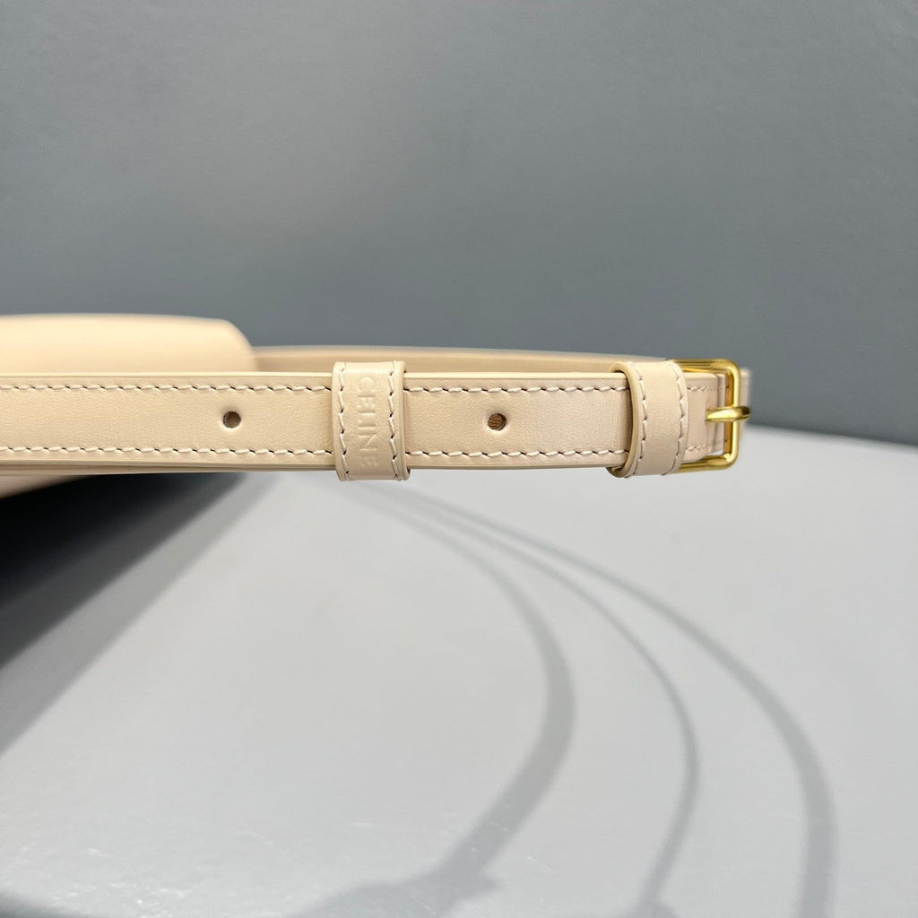GLAMI Triomphe Shoulder Bag Beige For Women 8in/20.5cm