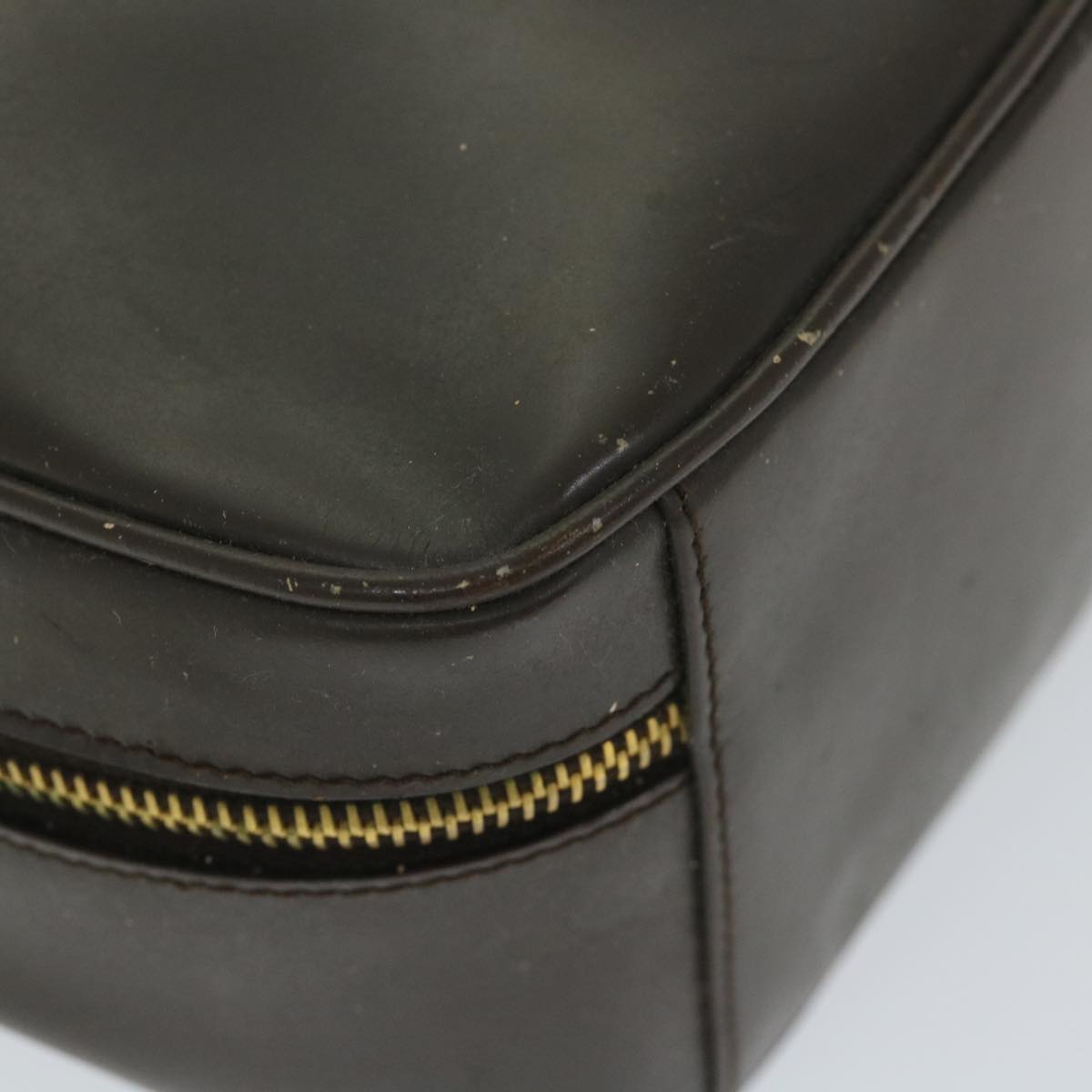 GUCCI Bamboo Hand Bag Patent leather 2way Brown 000 270 0323 57547