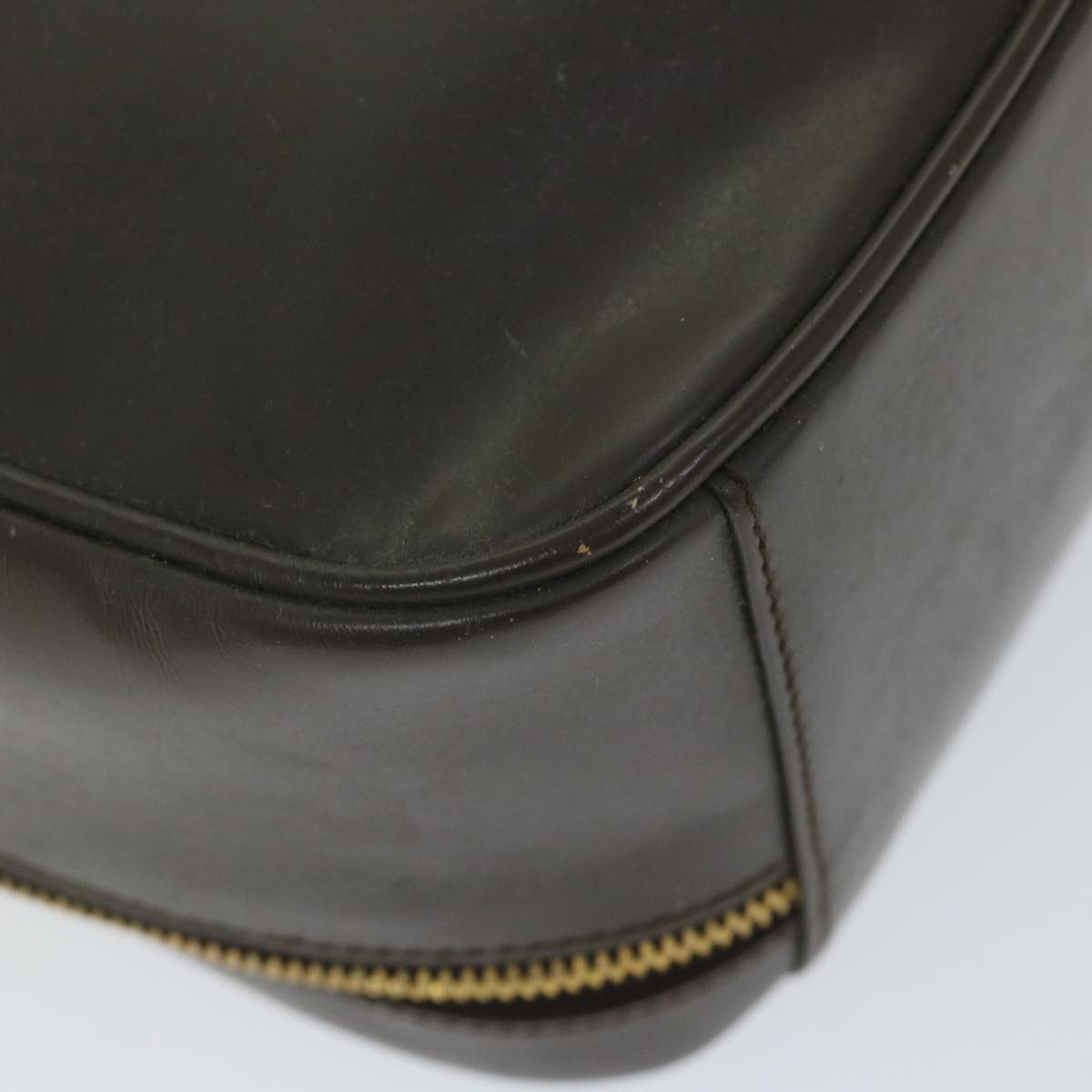 GUCCI Bamboo Hand Bag Patent leather 2way Brown 000 270 0323 57547