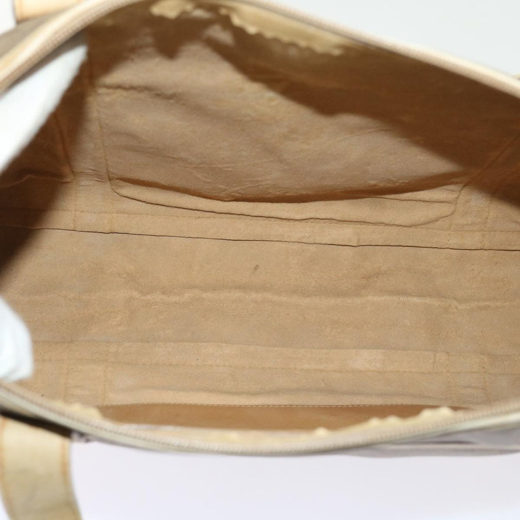 GUCCI Micro GG Supreme Tote Bag PVC Leather Beige 87 002 0003 57551