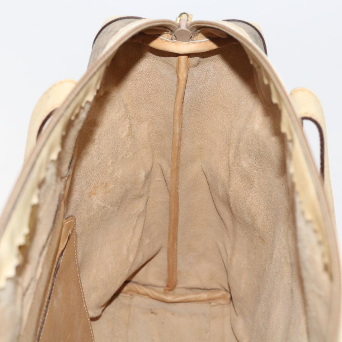 GUCCI Micro GG Supreme Tote Bag PVC Leather Beige 87 002 0003 57551