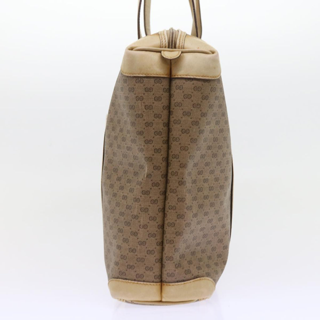 GUCCI Micro GG Supreme Tote Bag PVC Leather Beige 87 002 0003 57551