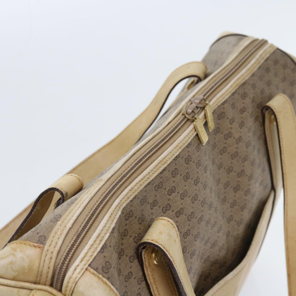 GUCCI Micro GG Supreme Tote Bag PVC Leather Beige 87 002 0003 57551