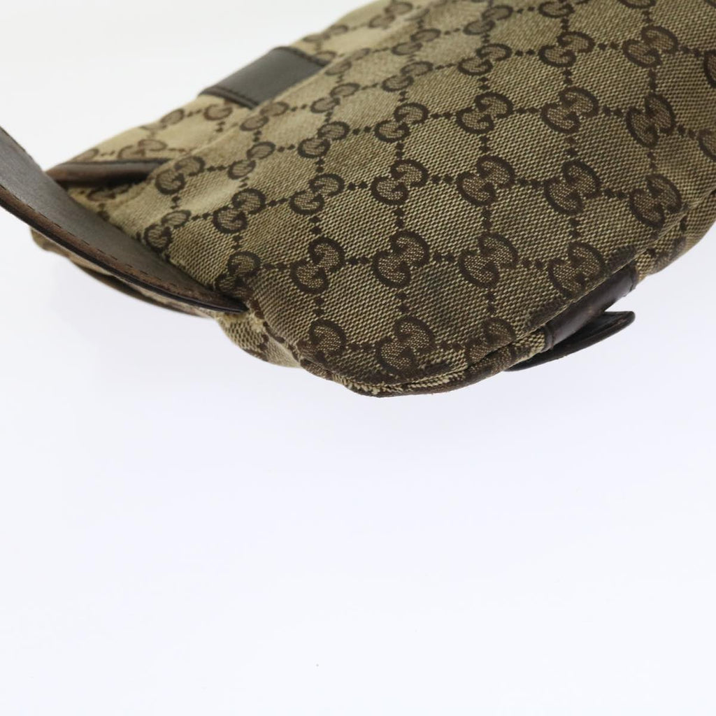 GUCCI GG Canvas Waist bag Beige 145851 57676