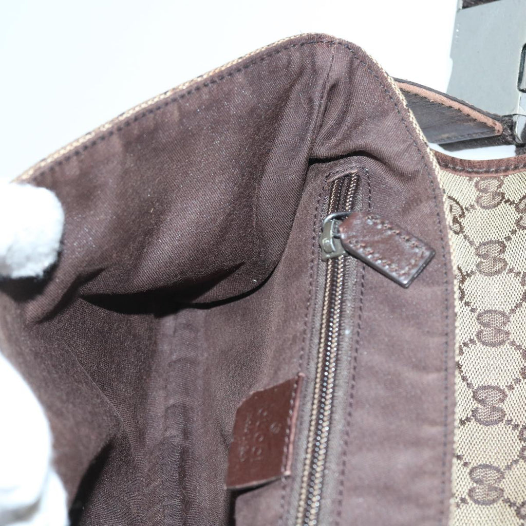 GUCCI GG Canvas Waist bag Beige 145851 57676