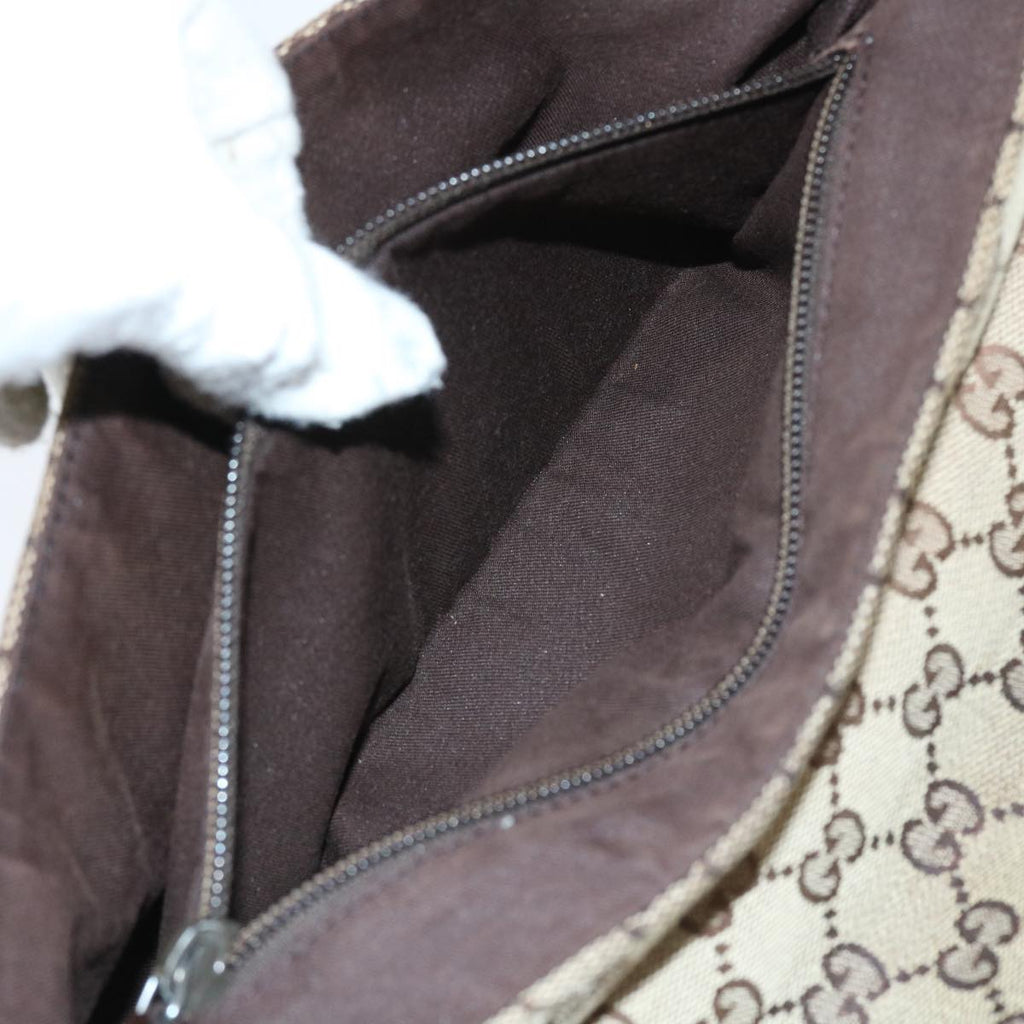GUCCI GG Canvas Waist bag Beige 145851 57676